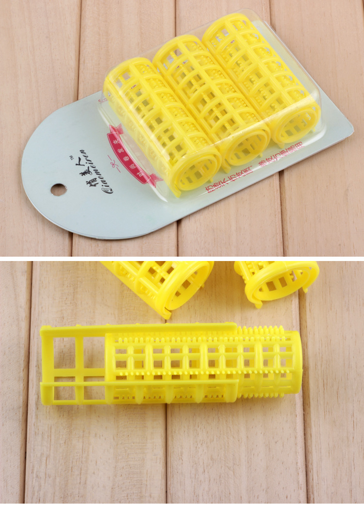 Hair curler plastic curlers bangs hair tube hair curls tool roll pear Hair curler plastic curlers bangs hair tube hair curls tool roll pear