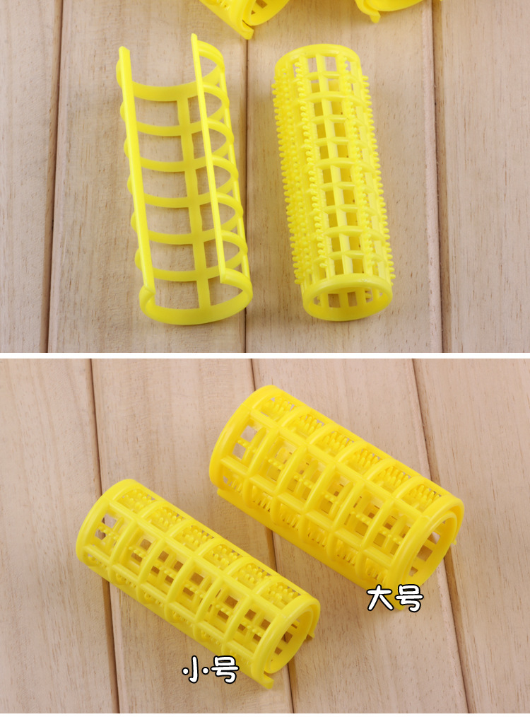 Hair curler plastic curlers bangs hair tube hair curls tool roll pear Hair curler plastic curlers bangs hair tube hair curls tool roll pear