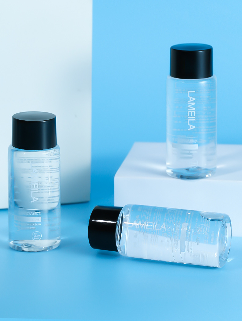 LaMeiLa Cleansing Water 60ml Deep Cleansing Mild and Non-Irritating Face, Eyes and Lips Student Female 3026