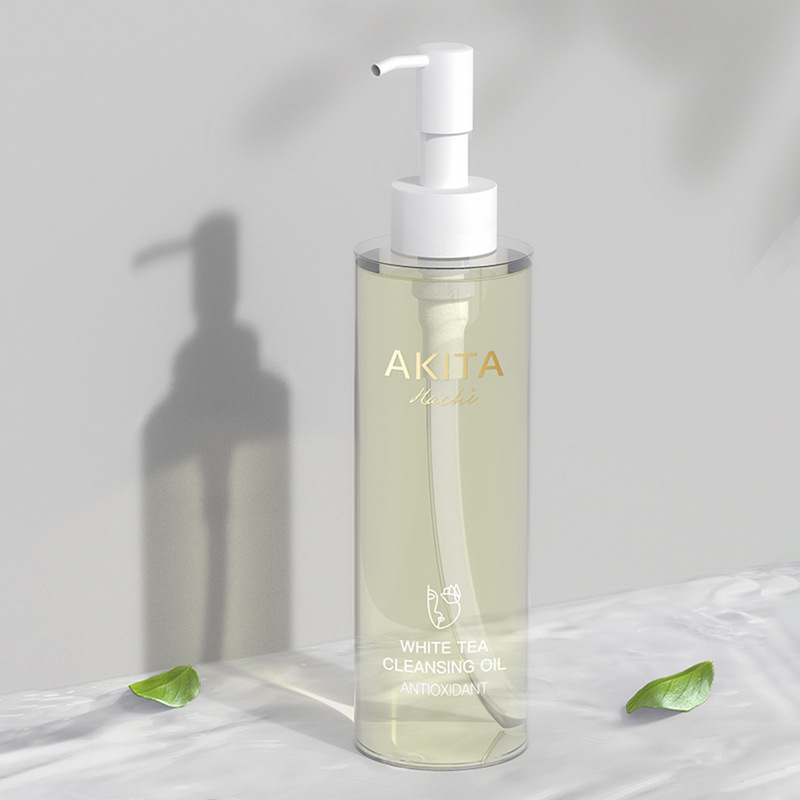 White Tea Clear Cleansing Oil Clean Mild Plant Formula Live Broadcast Same Makeup Remover Can Be Sent on Behalf