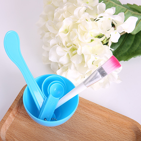 6 Pack Mask Bowl Set DIY Facemask Tools Homemade Mask Stick Compressed Facial Treatment Brush Counter Beauty