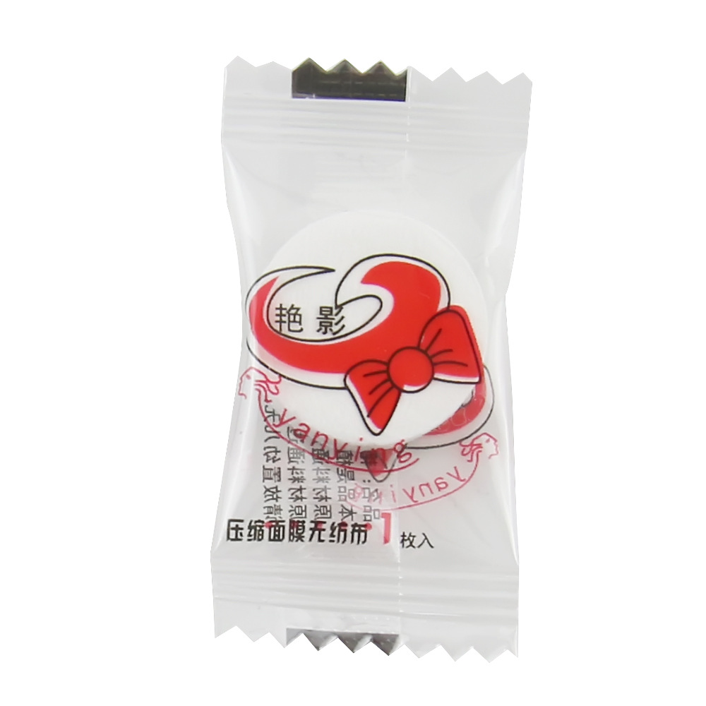 Compressed Mask Facial Mask Tissue Non-Woven Mask PCs Non-Woven Candy Mask 100 PCs DIY Disposable Mask
