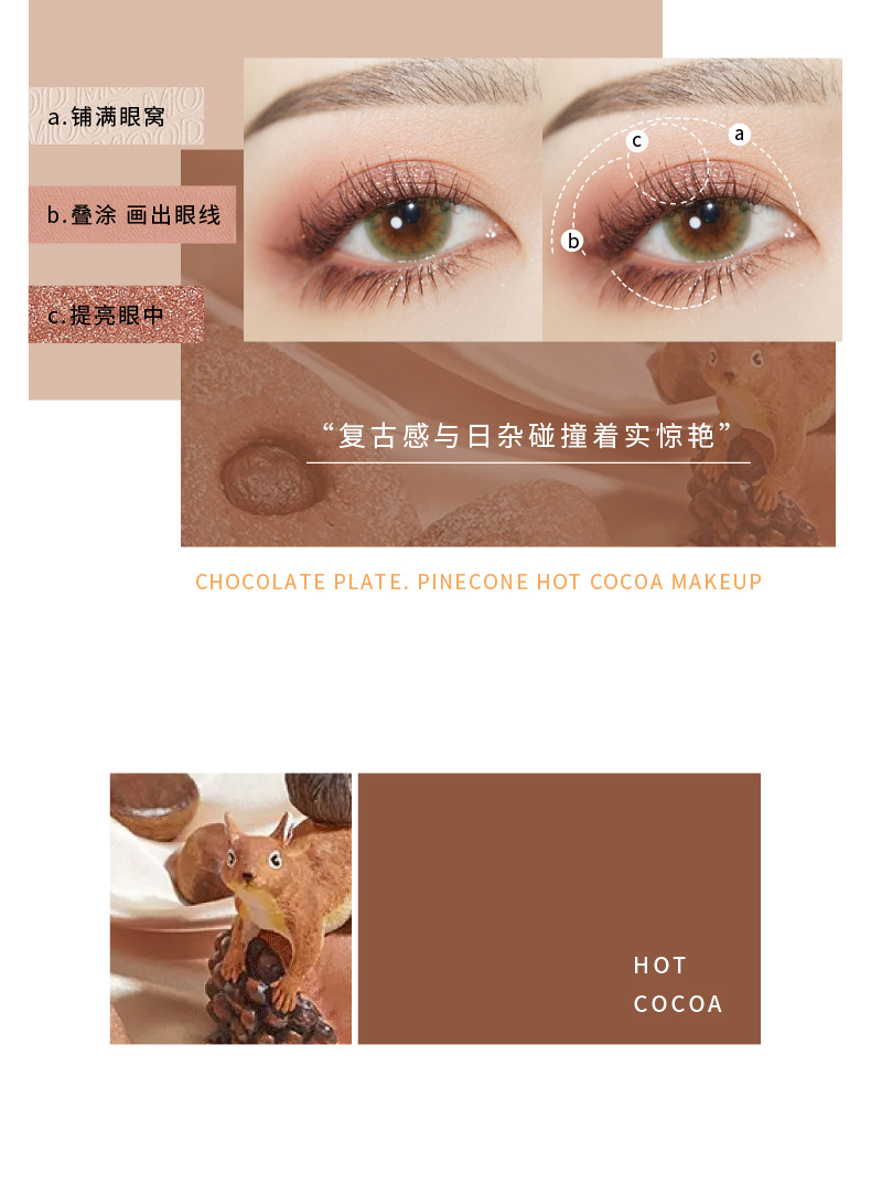 Kiss Beauty Eight-Color Fashion Tone Eye Shadow Plate Portable Small Kit Matte Shimmer Earth Color Niche Net Red