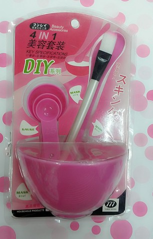 DIY beauty kit face mask bowl 3 pieces face mask kit beauty salon special tools
