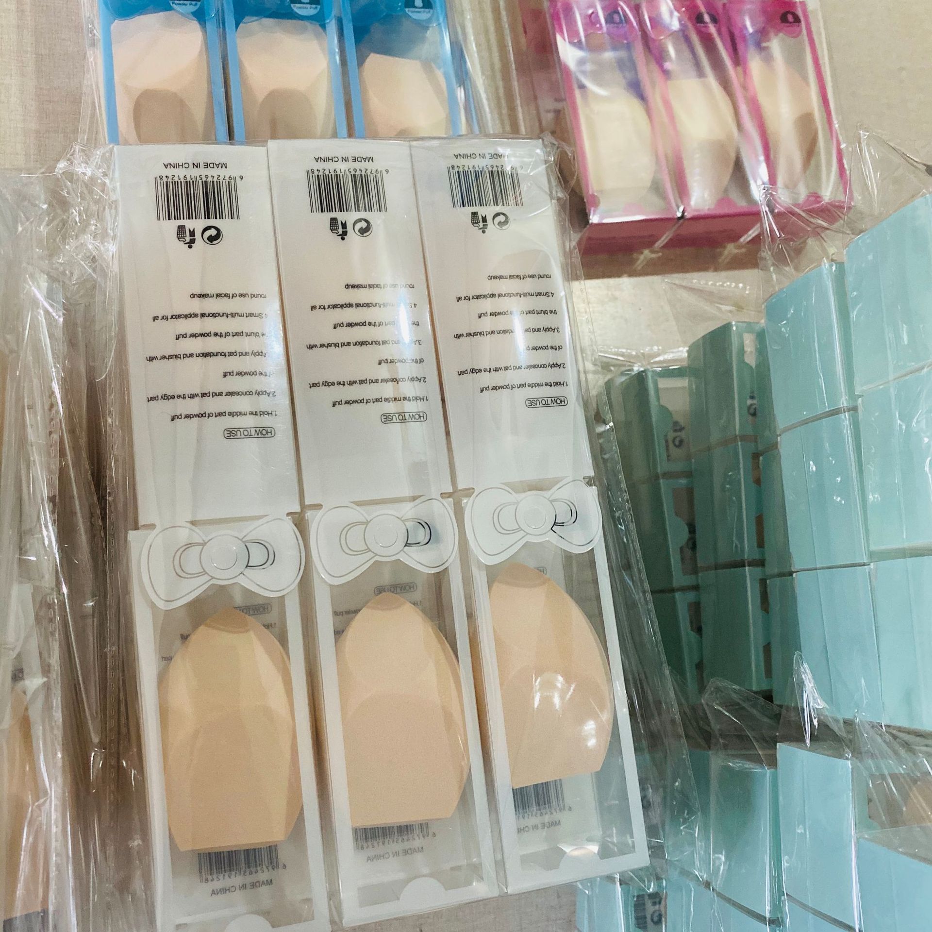 Beauty Blender Gourd Puff Water Drop Makeup Egg Cushion Powder Puff Very Soft Non-Latex Wet and Dry Egg Box Kit