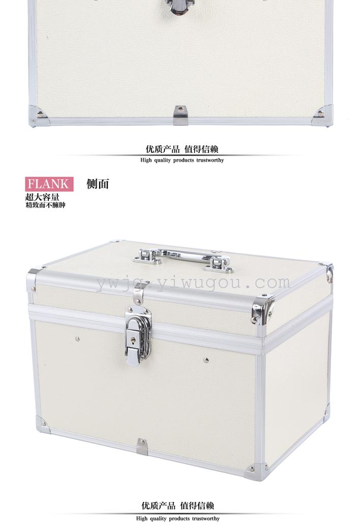 Beauty kit foot bath technician box aluminum alloy cosmetic box Beauty kit foot bath technician box aluminum alloy cosmetic box