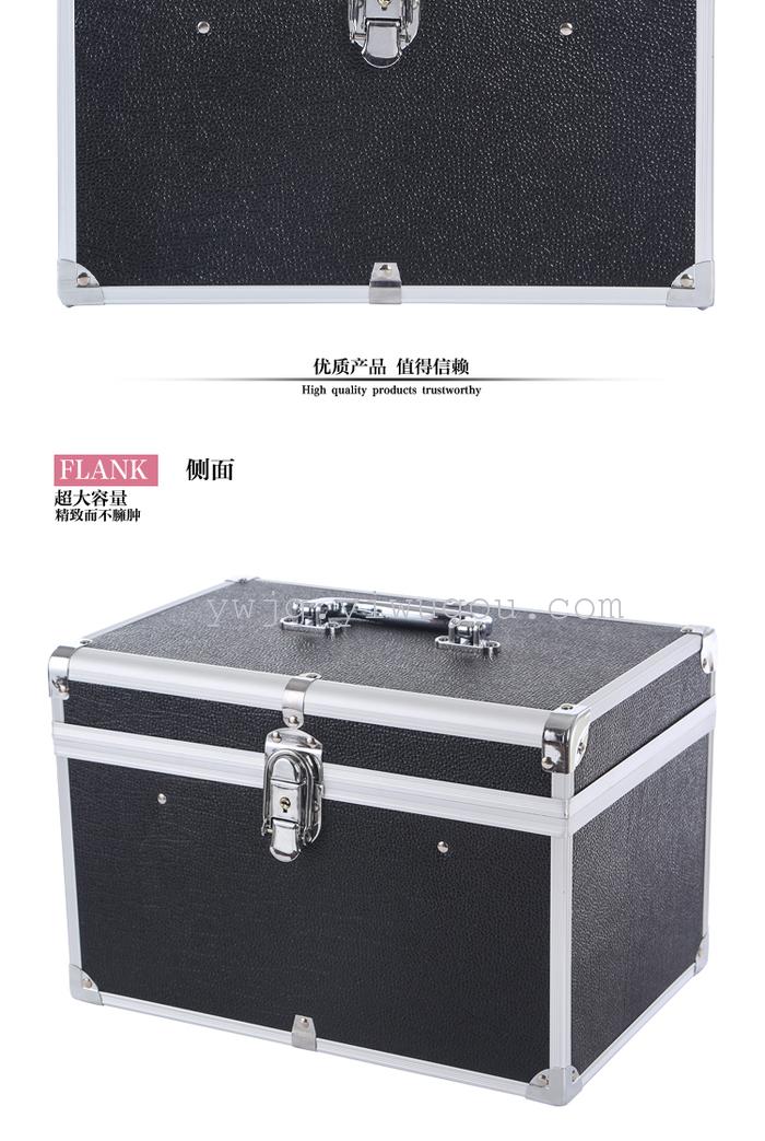 Beauty kit foot bath technician box aluminum alloy cosmetic box Beauty kit foot bath technician box aluminum alloy cosmetic box
