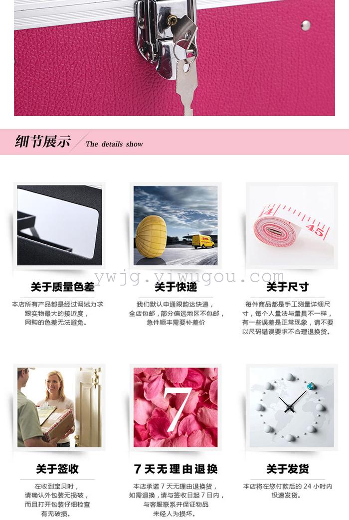 Beauty kit foot bath technician box aluminum alloy cosmetic box Beauty kit foot bath technician box aluminum alloy cosmetic box