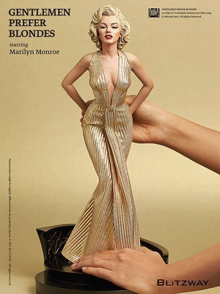 Anime Toy Garage Kit Beauty Marilyn Monroe 1/4 Statue Decoration Anime Toy Garage Kit Beauty Marilyn Monroe 1/4 Statue Decoration
