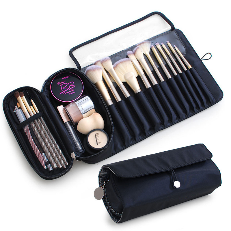 Cosmetic Bag Makeup Brush Bag Buggy Bag Multifunctional Folding Professional Beauty Makeup Kit