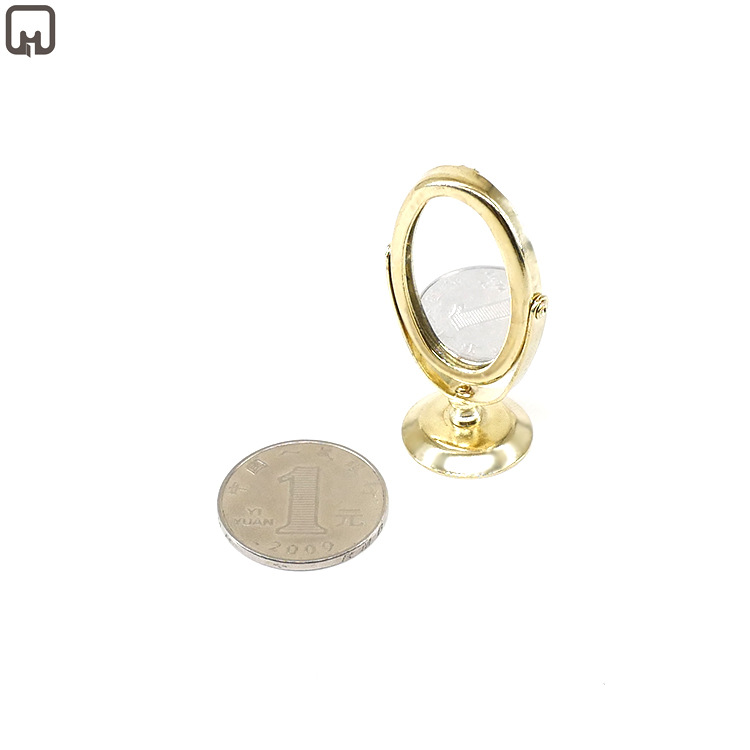1:12 Dollhouse Doll House Mini Makeup Mirror Dressing Table Accessories Mirror Model