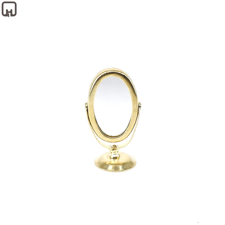 1:12 Dollhouse Doll House Mini Makeup Mirror Dressing Table Accessories Mirror Model