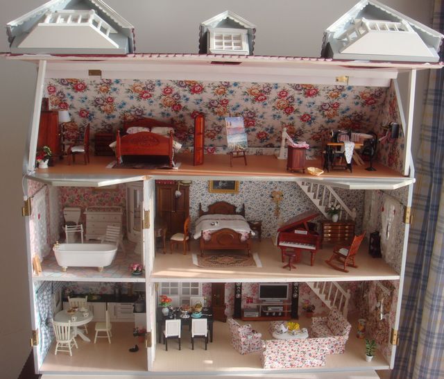1:12 Dollhouse Doll House Mini Makeup Mirror Dressing Table Accessories Mirror Model