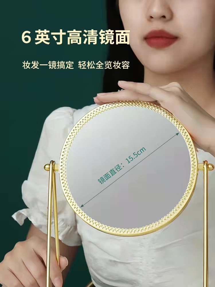 Factory Wholesale Golden Mirror Tray Retro Makeup Mirror Desktop Storage Box Ornament Cosmetic Storage Tray Factory Wholesale Golden Mirror Tray Retro Makeup Mirror Desktop Storage Box Ornament Cosmetic Storage Tray
