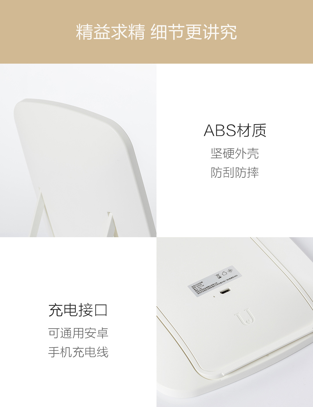 Makeup Mirror Led with Light Makeup Mirror Student Dormitory Desktop Desktop Portable Mirror Makeup Mirror Led with Light Makeup Mirror Student Dormitory Desktop Desktop Portable Mirror