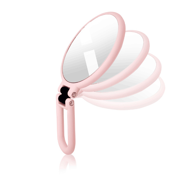 10 Times Magnification Small round Mirror 5 Times Makeup Mirror Princess Mirror Folding Portable Mirror HandHold Mirror 10 Times Magnification Small round Mirror 5 Times Makeup Mirror Princess Mirror Folding Portable Mirror HandHold Mirror