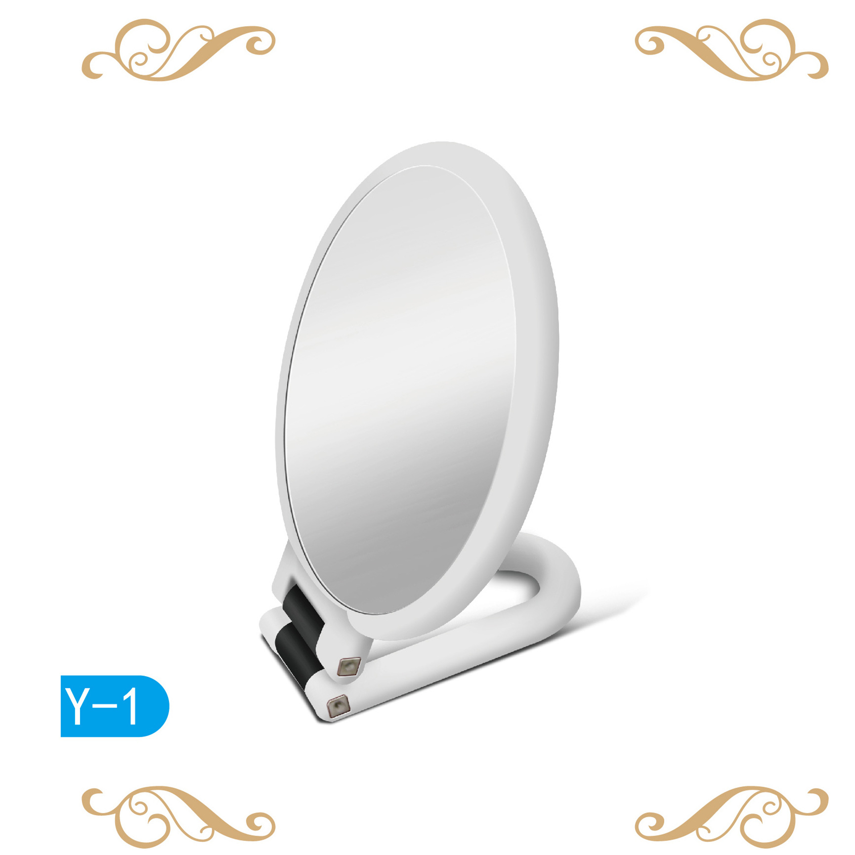 10 Times Magnification Small round Mirror 5 Times Makeup Mirror Princess Mirror Folding Portable Mirror HandHold Mirror 10 Times Magnification Small round Mirror 5 Times Makeup Mirror Princess Mirror Folding Portable Mirror HandHold Mirror