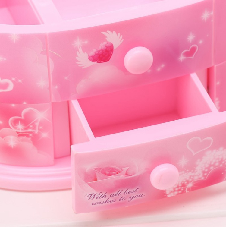 Multifunctional Makeup Mirror Music Box Rotating Dancing Ballet Girl Music Box Valentine's Day Girl Gift Multifunctional Makeup Mirror Music Box Rotating Dancing Ballet Girl Music Box Valentine's Day Girl Gift