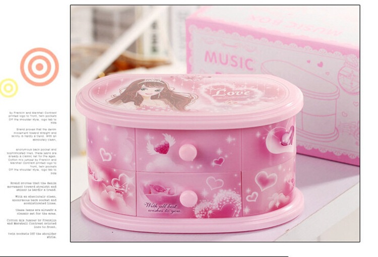 Multifunctional Makeup Mirror Music Box Rotating Dancing Ballet Girl Music Box Valentine's Day Girl Gift Multifunctional Makeup Mirror Music Box Rotating Dancing Ballet Girl Music Box Valentine's Day Girl Gift