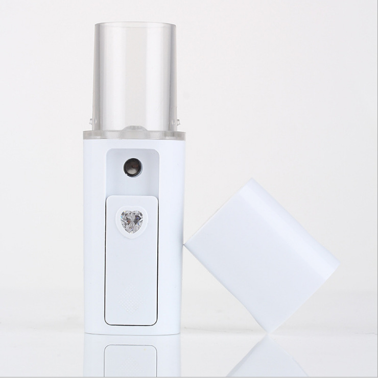 Rechargeable Nano Moisturizing Sprayer Negative Ion Makeup Mirror Face Humidification HandHeld Sprayer Cold Spray