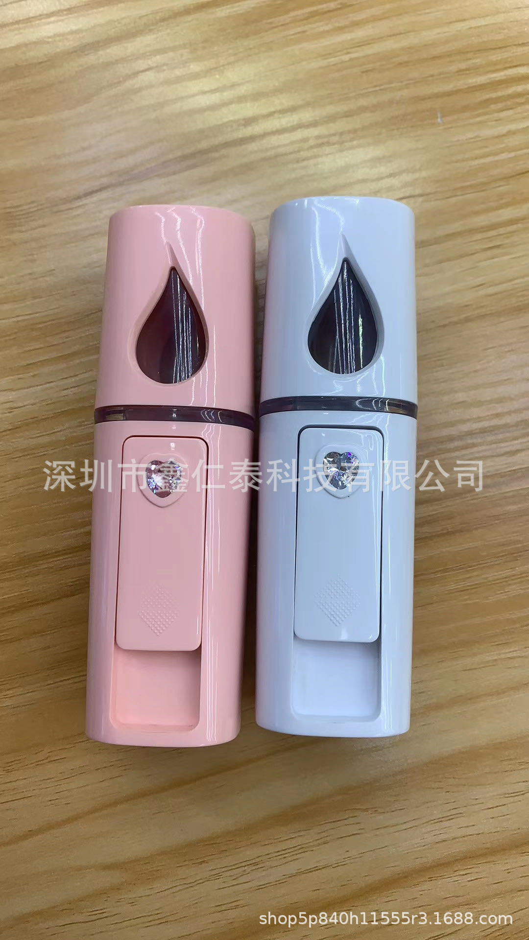 Rechargeable Nano Moisturizing Sprayer Negative Ion Makeup Mirror Face Humidification HandHeld Sprayer Cold Spray