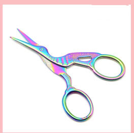 Stainless Steel Beauty Scissors Eyebrow Blade Double Eyelid Stickers Scissors Curved Scissors Straight Scissors Stainless Steel Beauty Scissors Eyebrow Blade Double Eyelid Stickers Scissors Curved Scissors Straight Scissors