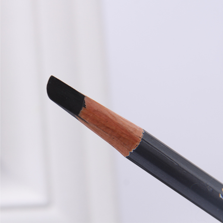 Siti Shesstill Wooden Square Core Hard Core Eyebrow Pencil Flat Eyebrow Duckbill Type Cosmetic Brush Thrush Parer
