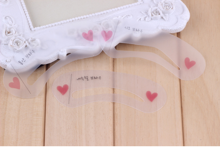 Korean Natural Eyebrow Stencil Set Eyebrow Stencil Eyebrow Stencils Eyebrow Shaping Tool Thrush Gadget