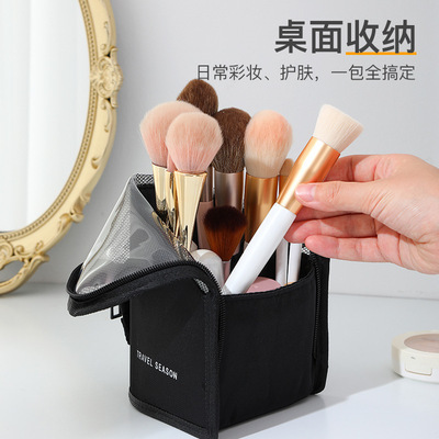 Factory Direct Supply Multifunctional Portable Thrush Bag Cosmetics Buggy Bag Visual Hand Holding Multi Functional Bag Factory Direct Supply Multifunctional Portable Thrush Bag Cosmetics Buggy Bag Visual Hand Holding Multi Functional Bag