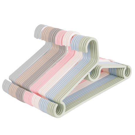 Simple comb clothes rack plastic household clothes rack clothes rack adult windproof thick balcony