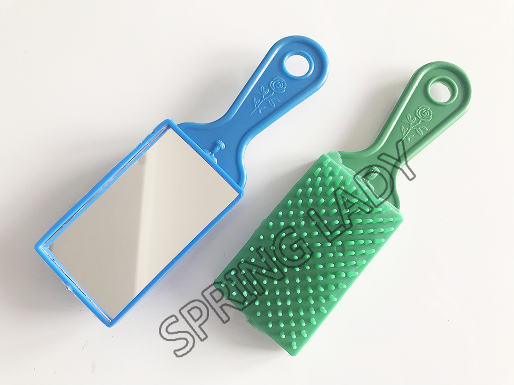 Wholesale New Outlet 813S Comb with Mirror Dual-Purpose Comb Spring Lady Wholesale New Outlet 813S Comb with Mirror Dual-Purpose Comb Spring Lady