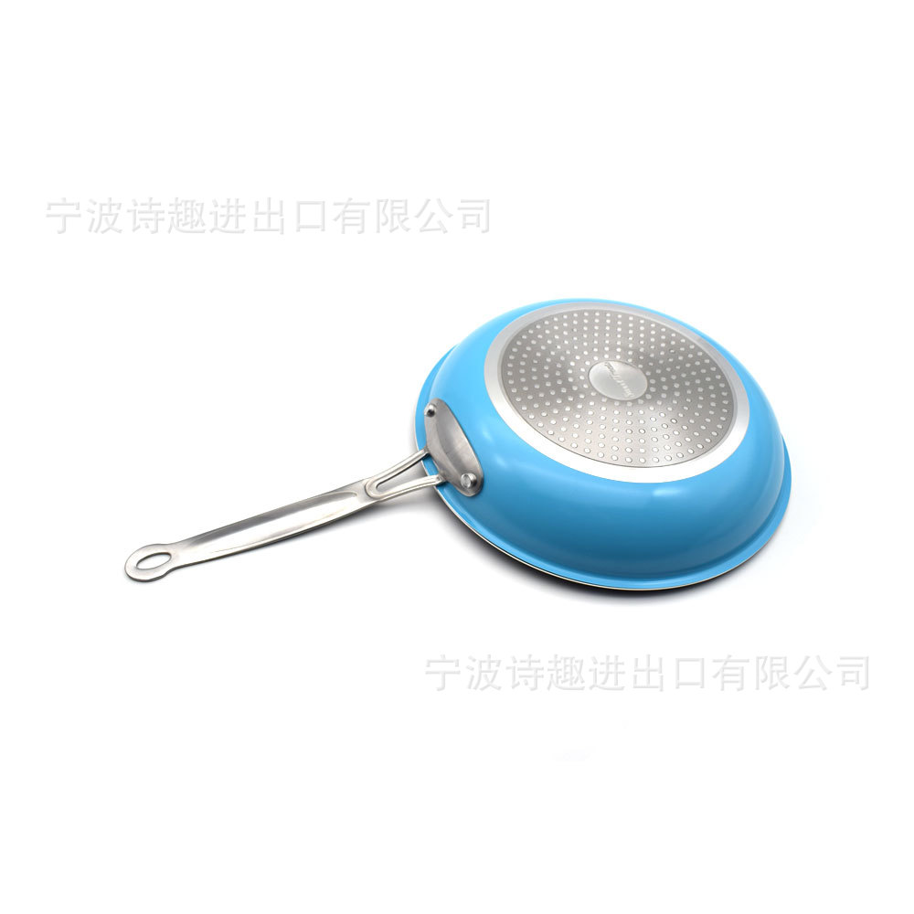 Copper Pan Copper Non-Stick Pan More Sizes round Pan Aluminum Alloy Pressed L Pan Double Bottom Copper Pan Copper Non-Stick Pan More Sizes round Pan Aluminum Alloy Pressed L Pan Double Bottom