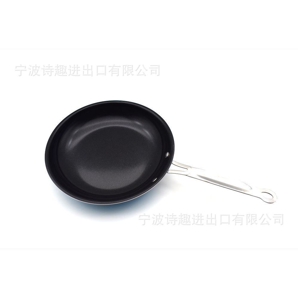 Copper Pan Copper Non-Stick Pan More Sizes round Pan Aluminum Alloy Pressed L Pan Double Bottom Copper Pan Copper Non-Stick Pan More Sizes round Pan Aluminum Alloy Pressed L Pan Double Bottom