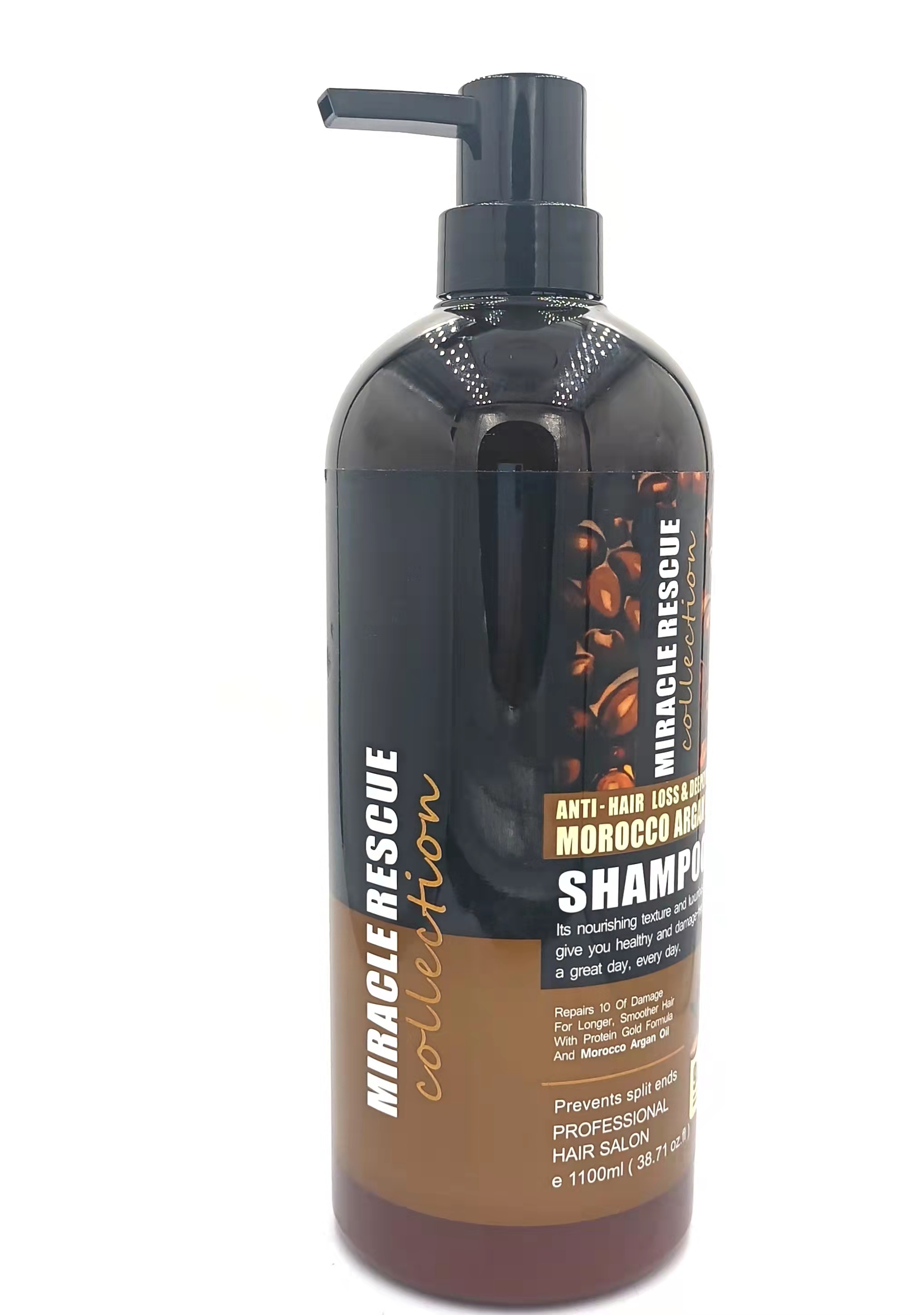 Lana MIRACLE RESCUE ARGON OIL Hair Shampoo Soften hair, remove dandruff, relieve itching and glow 1100ml Lana MIRACLE RESCUE ARGON OIL Hair Shampoo Soften hair, remove dandruff, relieve itching and glow 1100ml