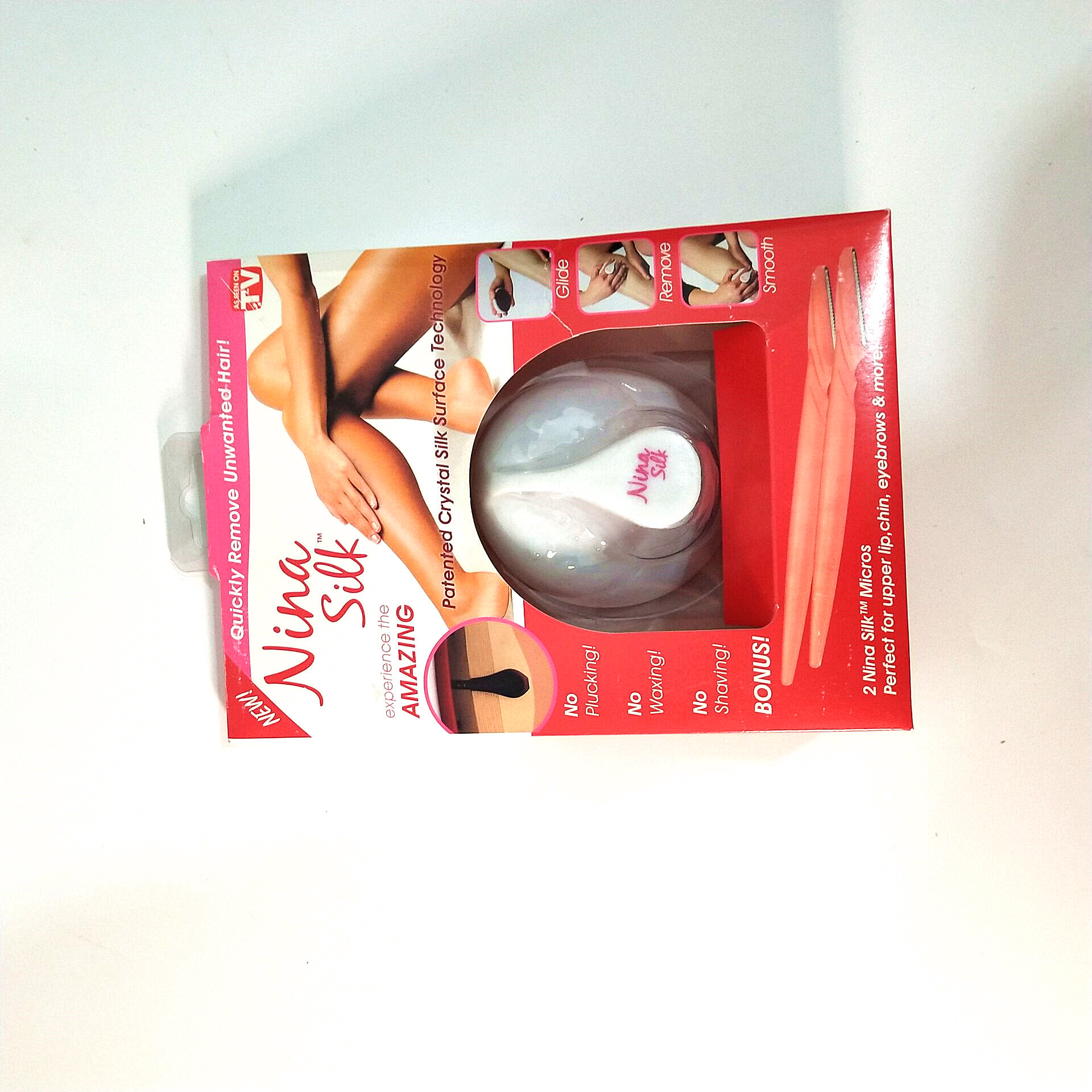 Nina Silk hair remover hair remover physical hair removal wool wear body can be used scientific hair removal