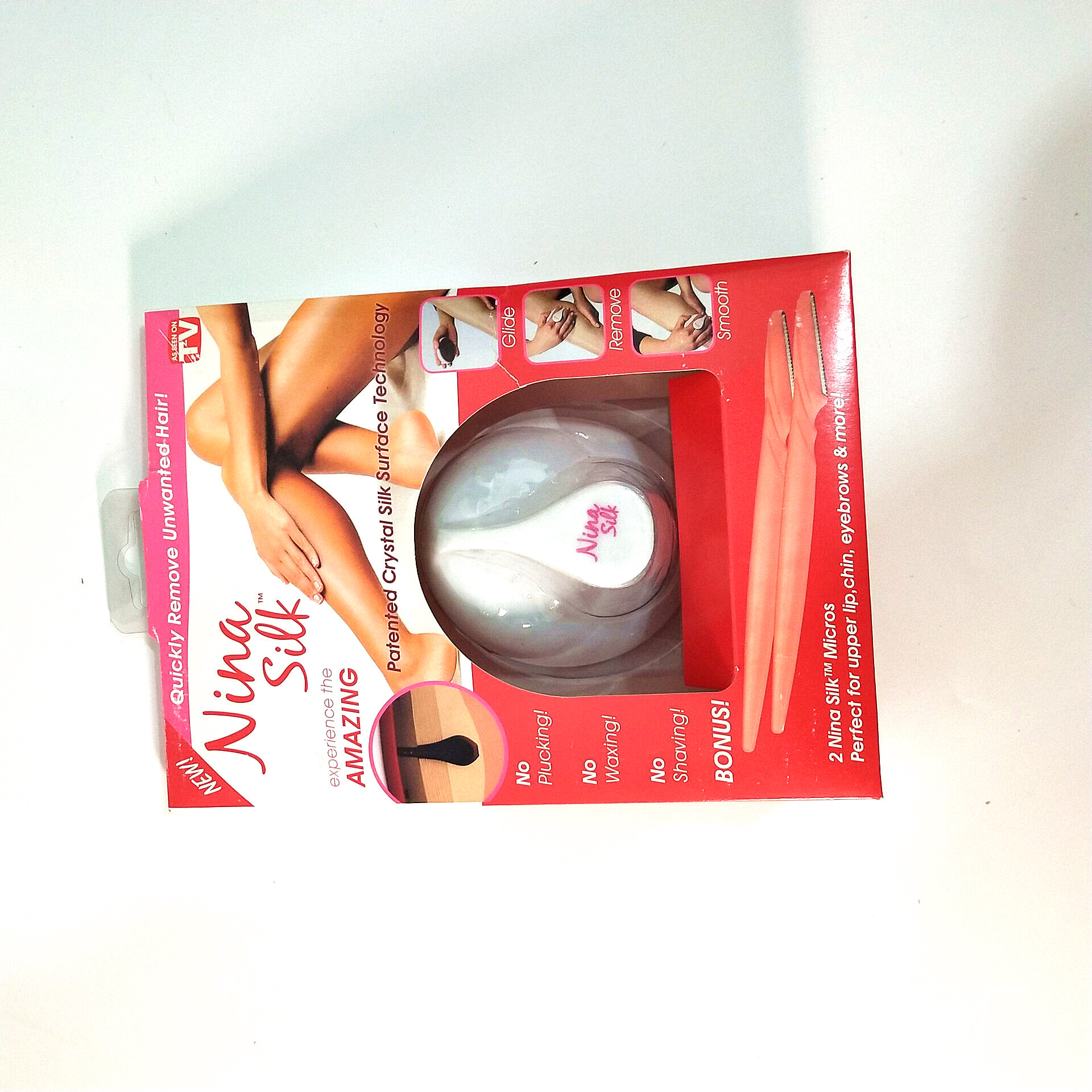 Nina Silk hair remover hair remover physical hair removal wool wear body can be used scientific hair removal