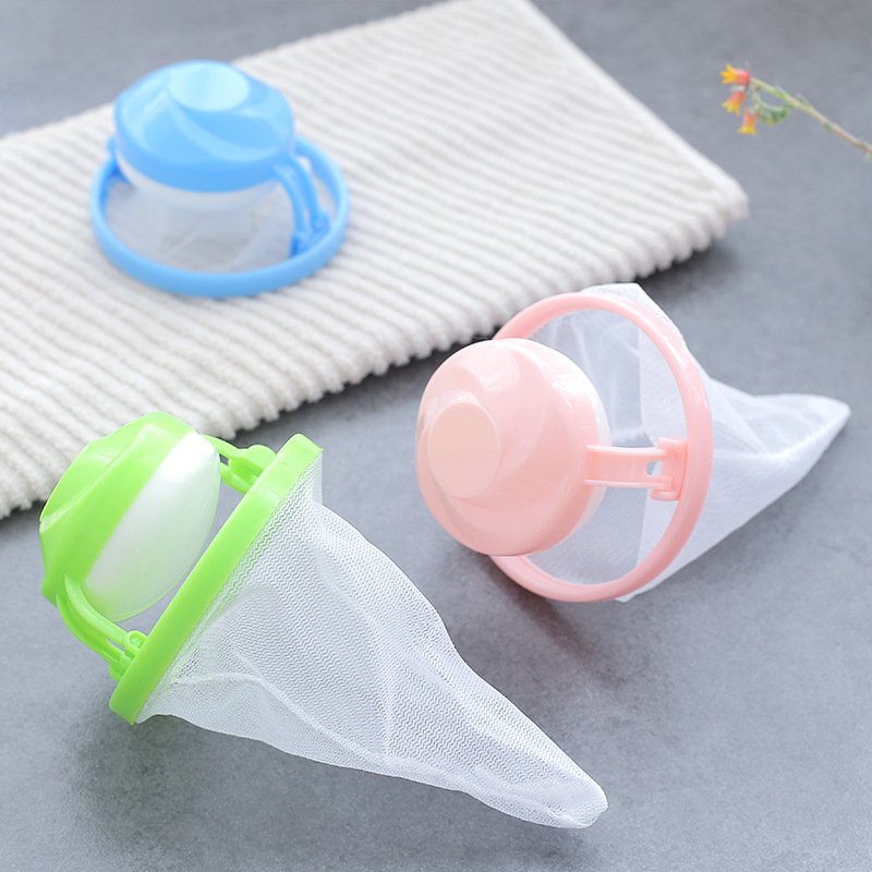 New floating Washing machine hair Remover Filter mesh bag Filter hair Remover hair Remover Laundry ball