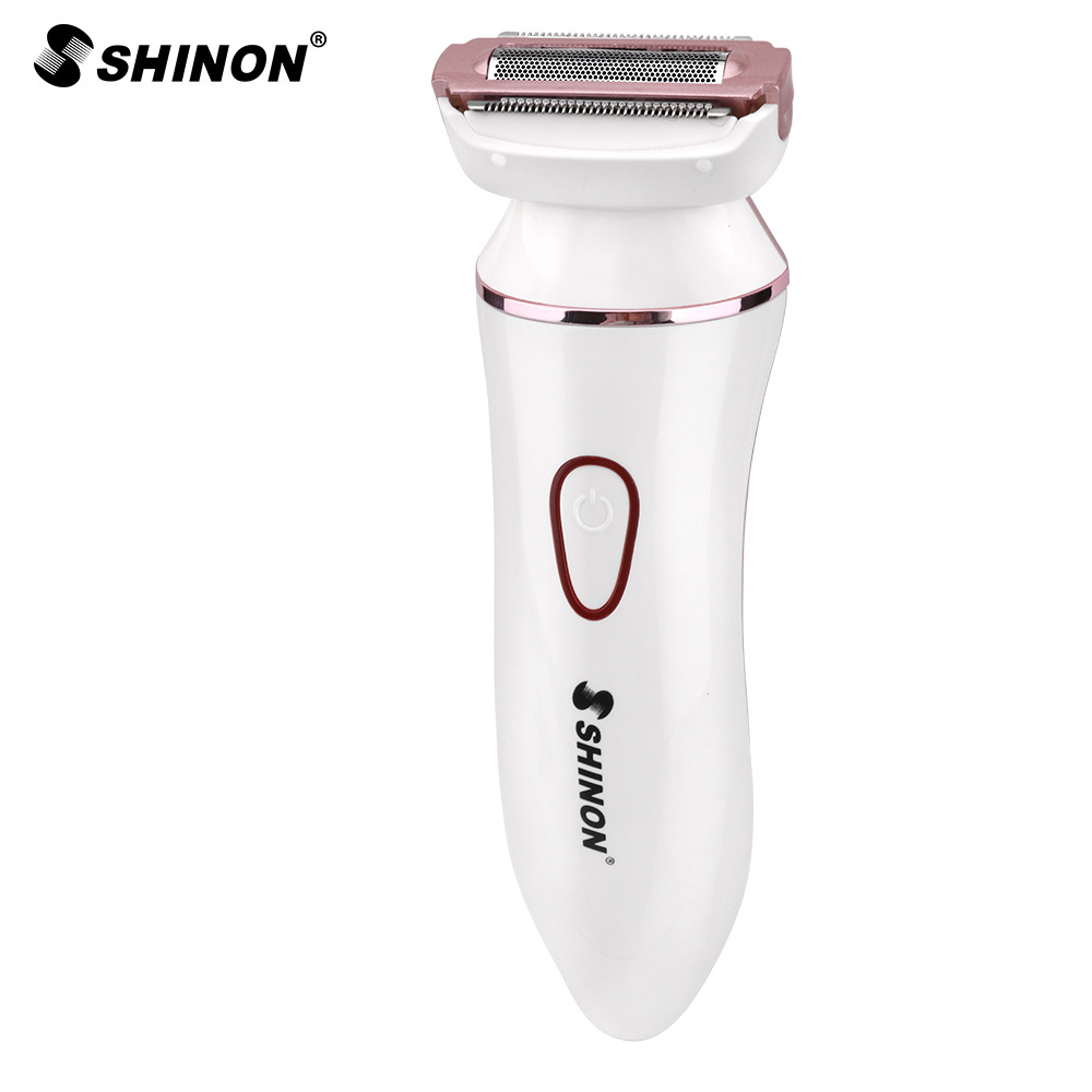 Foreign Trade Supply Fully Washable Women&#039;s Shaver Rechargeable Electric Shaving Hair Remover Shinon7637
