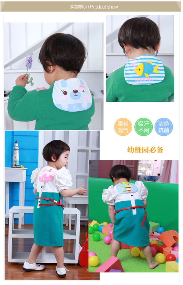 Baby absorbent pads pure cotton children 's doily pads Baby wipes full cotton cloth kindergarten 4 to 6 years old