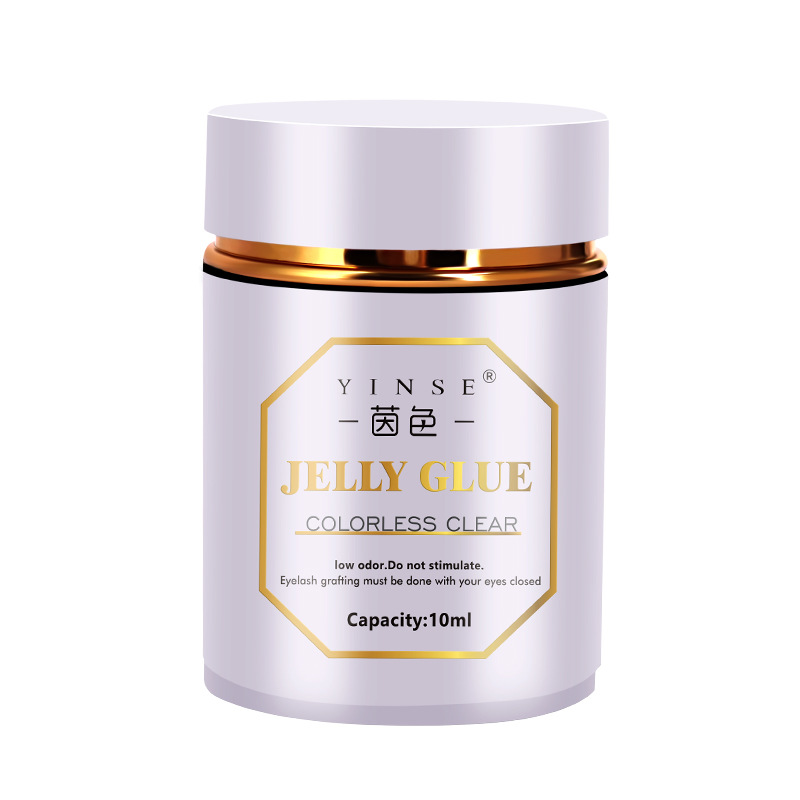 False Eyelashes Glue 1 Second QuickDrying Ice Penetration Jelly Glue Soft LowOdor NonIrritating Pregnant Women Available