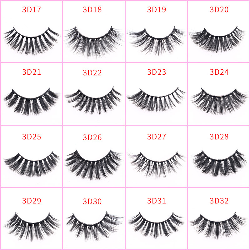 New 3D False Eyelashes Eyelashes Mink Cross-Border Eyelash Qingdao Factory Wholesale Custom Eyelashes New 3D False Eyelashes Eyelashes Mink Cross-Border Eyelash Qingdao Factory Wholesale Custom Eyelashes