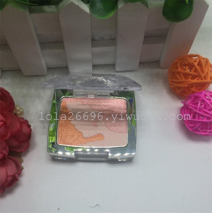 Factory direct Raco repair Yan Long multicolor Blusher / with a brush and a mirror