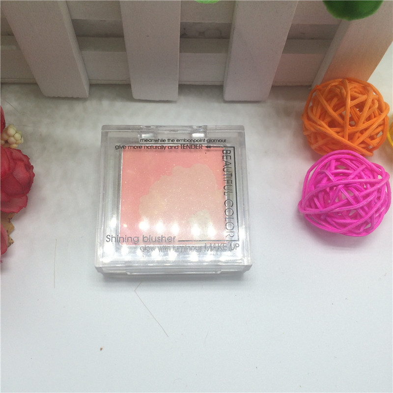 Factory direct Raco repair Yan Long multicolor Blusher / with a brush and a mirror