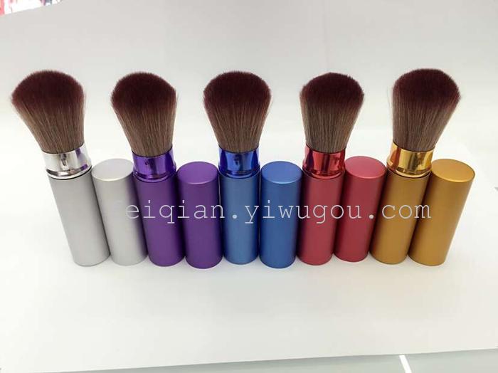Single expansion blusher brush wholesale professional beauty makeup tool factory direct 6 colors optional Single expansion blusher brush wholesale professional beauty makeup tool factory direct 6 colors optional