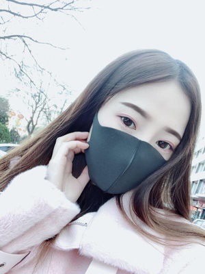Web Celebrity Mask Lu Han the same summer Sunscreen Air layer Dust Hanging ear Mask Boutique