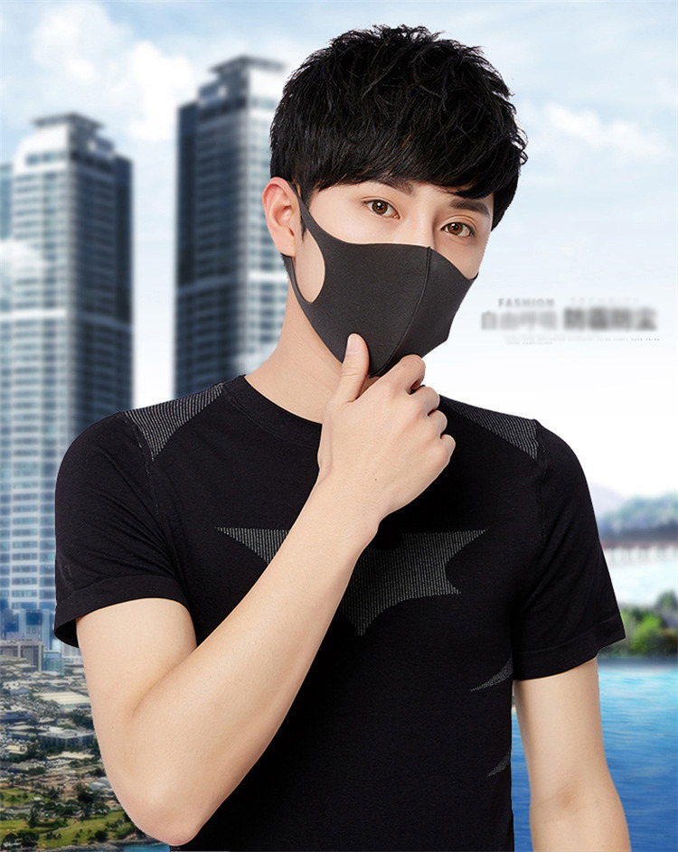 Web Celebrity Mask Lu Han the same summer Sunscreen Air layer Dust Hanging ear Mask Boutique