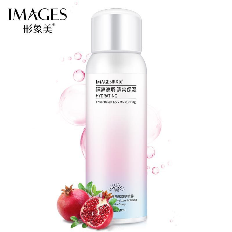 Images Pomegranate Isolation Sunscreen Spray Whitening Moisturizing Natural Nude Makeup Waterproof Spray Cosmetics
