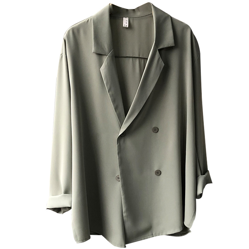Summer 2020 new Korean web celebrity thin small suit jacket women&#039;s design sense of sunscreen loose suit 3355