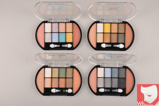 MEIS at 4 series 8 color eye shadow 2 color blush makeup wholesale