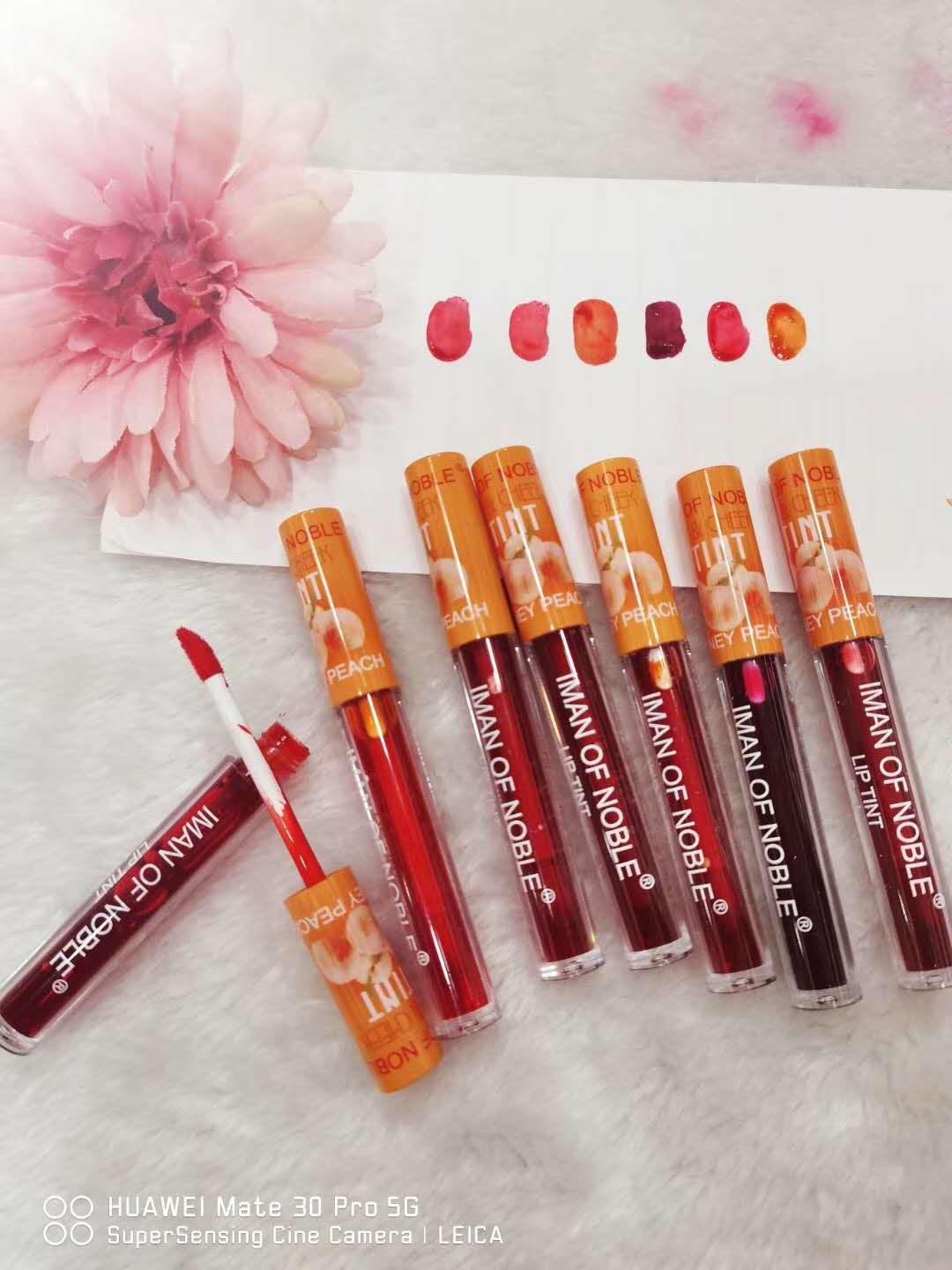 IMAN OF NOBLE brand new 6-color lipstick hydrates natural and lasting makeup manufacturers direct